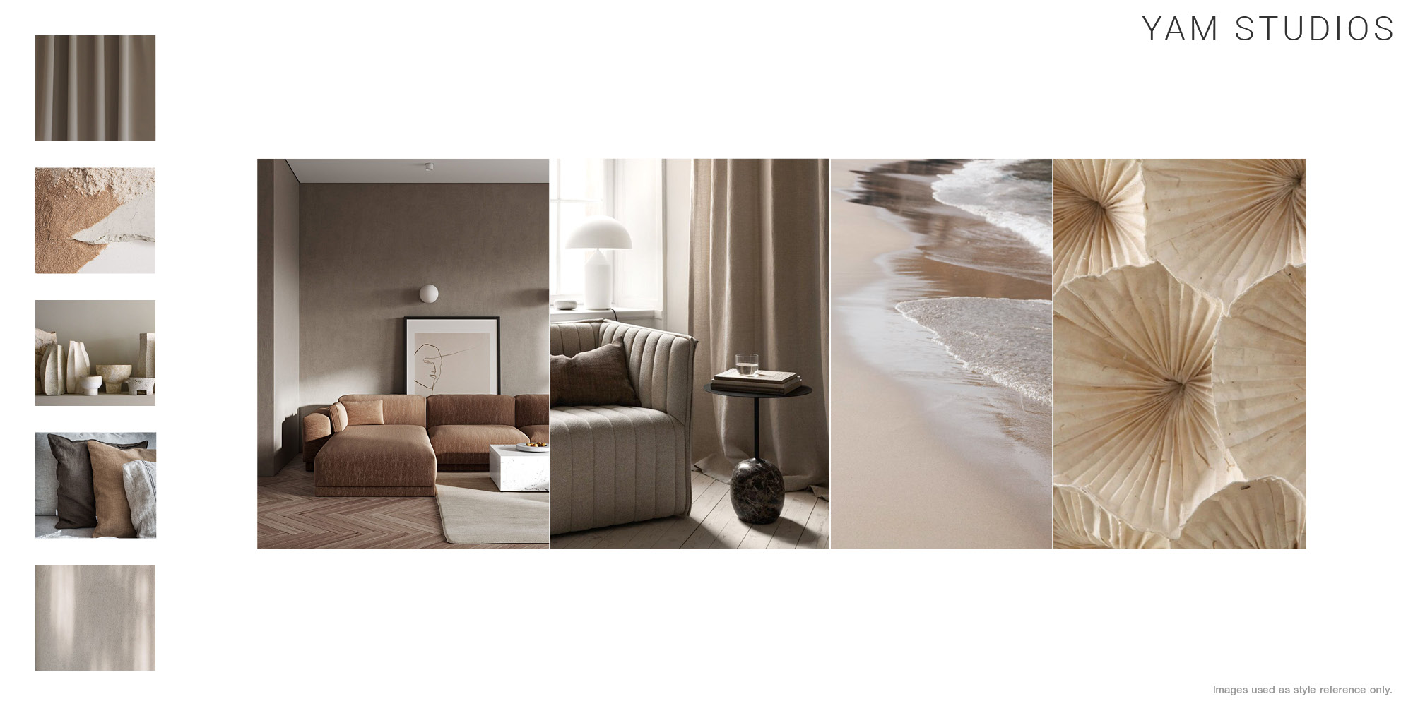 YAM Studios Concepts Interior Design Mood Boards